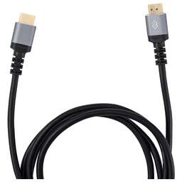 DIGMA Кабель аудио-видео D-HDMI-V2.0-2M HDMI (m)/HDMI (m) 2м. позолоч.конт. черный