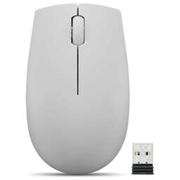 LENOVO Мышь 300 Wireless Compact серый оптическая 1000dpi беспров. USB 2but (GY51L15678)
