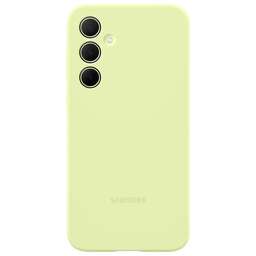 SAMSUNG Чехол (клип-кейс) Silicone Case A35, для Galaxy A35, лайм [ef-pa356tmegru]