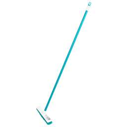 PALISAD HOME Щетка пластмассовая для чистки ковров, 27 cм, c черенком, 120 см, бирюзовая щетина, Home Palisad 935505