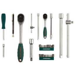 JONNESWAY S04H624101SA (S04H624101SA18) универсальный 1/4", 1/2"DR, 101 предмет