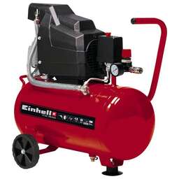 EINHELL Компрессор поршневой TC-AC 190/24/8 масляный 110л/мин 24л 1500Вт красный