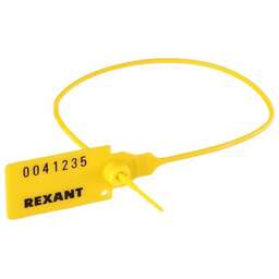 REXANT (07-6132) Пломба 320мм желтая