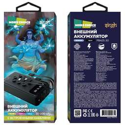 MORE CHOICE (4610196405631) PB42S-30 30000mAh Black