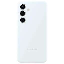 SAMSUNG Чехол (клип-кейс) Silicone Case S24+, для Galaxy S24+, белый [ef-ps926twegru]