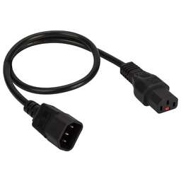 LANMASTER Шнур питания LAN-PP13L/14-3.0-BK проводник.:3x0.75мм2 3м 220В 10А