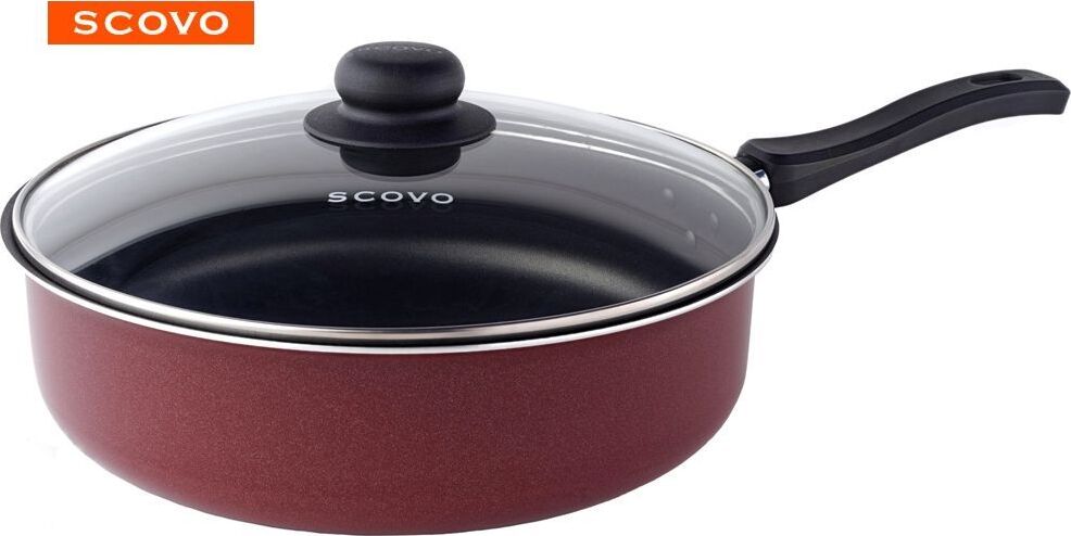 Сотейник SCOVO СЭ-019 expert со стекл. крышкой д.26 см