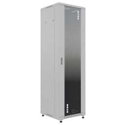 NTSS Шкаф коммутационный Премиум -R18U6060GS напольный, стеклянная передняя дверь, 18U, 600x903x600 мм