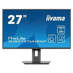 IIYAMA 27" Монитор ProLite XUB2797UHSNP-B1, 3840x2160, IPS, 1хHDMI, 1хDP, черный