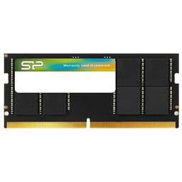 SILICON POWER Память DDR5 16GB 5600MHz SP016GBSVU560F02 RTL PC5-44800 CL46 SO-DIMM 262-pin 1.1В kit single rank Ret