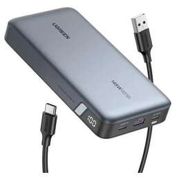 UGREEN Внешний аккумулятор PB205 (90597A) PD 145W Power Bank 25000mAh. Цвет: серый