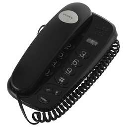TEXET Телефон проводной TX-238 черный