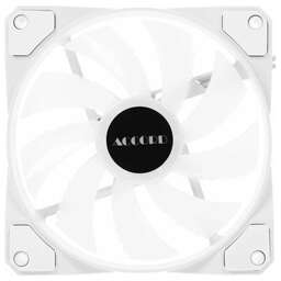 ACCORD Вентилятор для корпуса ACC-XF12 ARGB 120х120x25 белый 3-pin 23.7дБ (ACC-XF12 ARGB WHITE) brown box