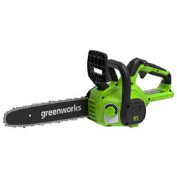 GREENWORKS Цепная пила GD24CS30K2, аккумуляторная, 24В, 2Ач, с одним аккумулятором [2007007ua]