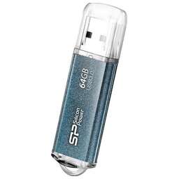 SILICON POWER Флеш Диск 64GB Marvel M01 SP064GBUF3M01V1B USB3.0 синий