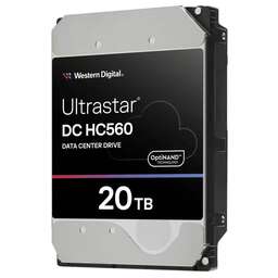 WESTERN DIGITAL Жесткий диск серверный 3.5" 20TB WD Ultrastar DC HC560 WUH722020BLE6L4 SATA 6Gb/s, 512 Mb, 7200 rpm 0F38785