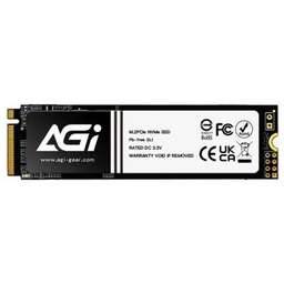 AGI SSD накопитель AI828 1ТБ, M.2 2280, PCIe 4.0 x4, NVMe, M.2 [ 1t0g44ai828]