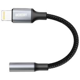 AKSBERRY (6900318460012) J2 Lighting Jack 3.5мм, чёрный