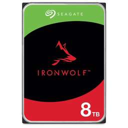 SEAGATE Жесткий диск Ironwolf ST8000VN002, 8ТБ, HDD, SATA III, 3.5"