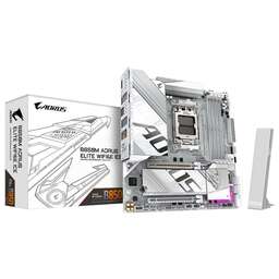 AORUS Материнская плата Gigabyte B850M ELITE WIFI6E ICE, RTL