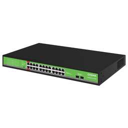 DIGMA Коммутатор DSP224G-2S-R400 (L2) 24x1Гбит/с 2SFP 24PoE 24PoE+ 2PoE++ 400W неуправляемый