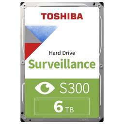 TOSHIBA SATA-III 6Tb HDWT860UZSVA Surveillance S300 (5400rpm) 256Mb 3.5"