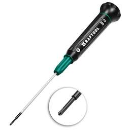 KRAFTOOL Precision PH000, отвертка для точных работ (25682-000)