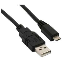 VS (U018) USB2.0 A вилка-MicroUSB вилка, 1, 8м черный