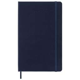 MOLESKINE Еженедельник ACADEMIC WKNT Large 130х210мм датир.18мес 208стр. синий сапфир