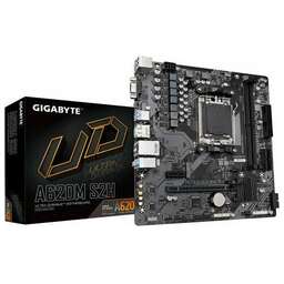 GIGABYTE Материнская плата A620M S2H SocketAM5 AMD A620 mATX AC`97 8ch(7.1) GbLAN RAID+VGA+HDMI+DP