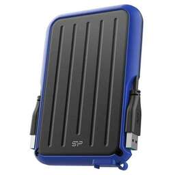 SILICON POWER Внешний диск HDD Armor A66 SP010TBPHD66SS3B, 1ТБ, синий