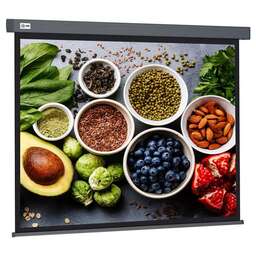 CACTUS Экран 84" 150x150см Wallscreen CS-PSW-150X150-SG 1:1 настенно-потолочный рулонный серый