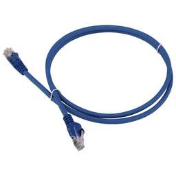 LANMASTER Патч-корд LAN-PC45/U5E-10-BL UTP RJ-45 вил.-вилка RJ-45 кат.5E 10м синий LSZH (уп.:1шт)