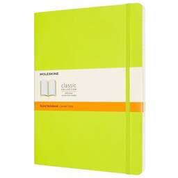 MOLESKINE Блокнот Classic Soft, 192стр, в линейку, мягкая обложка, лайм [qp621c2]