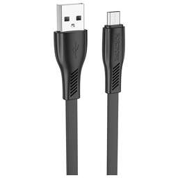 BOROFONE (6974443387094) BX85 USB 2.4A microUSB 1 m черный