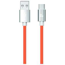AKSBERRY (6900344970011) X165 USB-A - USB-C 3 A 18 W PD 1 м, оранжевый