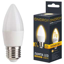 ENERGY LED С37-7-E27-3000 (109298)