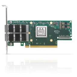 MELLANOX Сетевой адаптер MCX653106A-ECAT ConnectX-6 VPI adapter card, 100Gb/s (HDR100, EDR IB and 100GbE), dual-port QSFP56, PCIe3.0/4.0 x16, tall bracket (480658) {20}