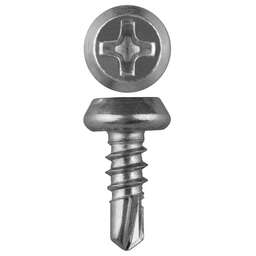 ЗУБР КЛМ-СЦ, 11 х 3.8 мм, цинк, конусная головка 22000 шт (25,3 кг.), саморез со сверлом для листового металла (4-300150-38-11)