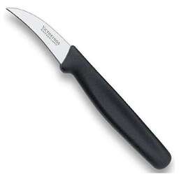 VICTORINOX Нож кухонный Swiss Classic, для овощей, 60мм, заточка прямая, стальной, черный [5.3103]