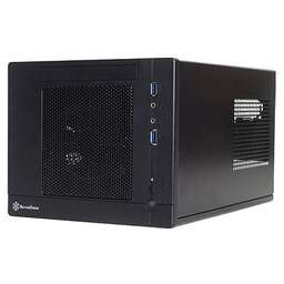 SILVERSTONE Корпус SST-SG05BB-Lite USB 3.0 USB 3.0 Sugo Mini-ITX Compact Computer Cube Case, black, RTL {4}