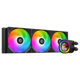 ID-COOLING Вентилятор Cooler FX360 LCD BLACK LCD SCREEN 350W/ all Intel/AMD