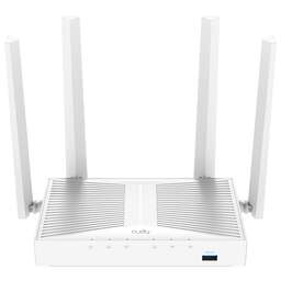 CUDY Маршрутизатор AC1200 Gigabit Wi-Fi Mesh Router with USB, Chipset MediaTek, 5 × 10/100/1000Mbps RJ45 Ports, 4 x 5dBi fixed antennas, 1 USB 3.0, WiFi router/AP/ Repeater/WISP Mode, 802.11ac/a/b/g/n, 867Mbps at 5GHz + 300Mbps at 2.4GHz, Zerotier/Wireguard/OpenVPN/IPSec/L2T