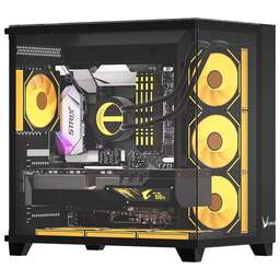 FORMULA Корпус ATX Crystal Z9 FLOE, Midi-Tower, без БП, черный [crystal z9 floe b]