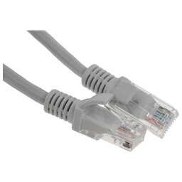 PREMIER Патч-корд PP12-0.25M 1000Гбит/с UTP 4 пары cat.5E CCA molded 0.25м серый RJ-45 (m)-RJ-45 (m)