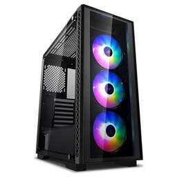 DEEPCOOL Корпус MATREXX 50 ADD-RGB 3F DP-ATX-MATREXX50-AR-3F-US (714033) E-ATX, CPU Height 160mm, VGA max 370mm, USB 2.0 x 2, USB 3.0 x 1, Audio x 1, Mic x 1, int. 3.5"x 2 , 2.5 " x 4, Ext. 5.25 "x 0, 3.5" x 0