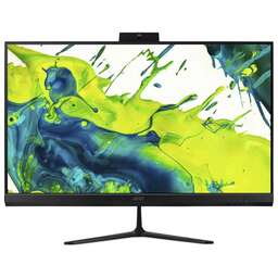 ACER Моноблок Aspire C27B-GARL 27" Full HD Core Ultra 7 255U (1.7) 16Gb SSD512Gb Graphics Eshell GbitEth WiFi BT клавиатура мышь Cam черный 1920x1080