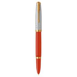 PARKER Ручка перьев. 51 Premium (CW2169071) Red Rage GT F сталь нержавеющая подар.кор