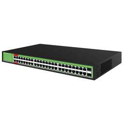 DIGMA Коммутатор DSP248G-2S-R800 DSP248G-2S-R800 V1 (L2) 48x1Гбит/с 2SFP 48PoE 48PoE+ 4PoE++ 800W неуправляемый