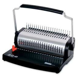OFFICE KIT Переплетчик B2121 A4/перф.20л.сшив/макс.500л./пластик.пруж. (6-51мм)
